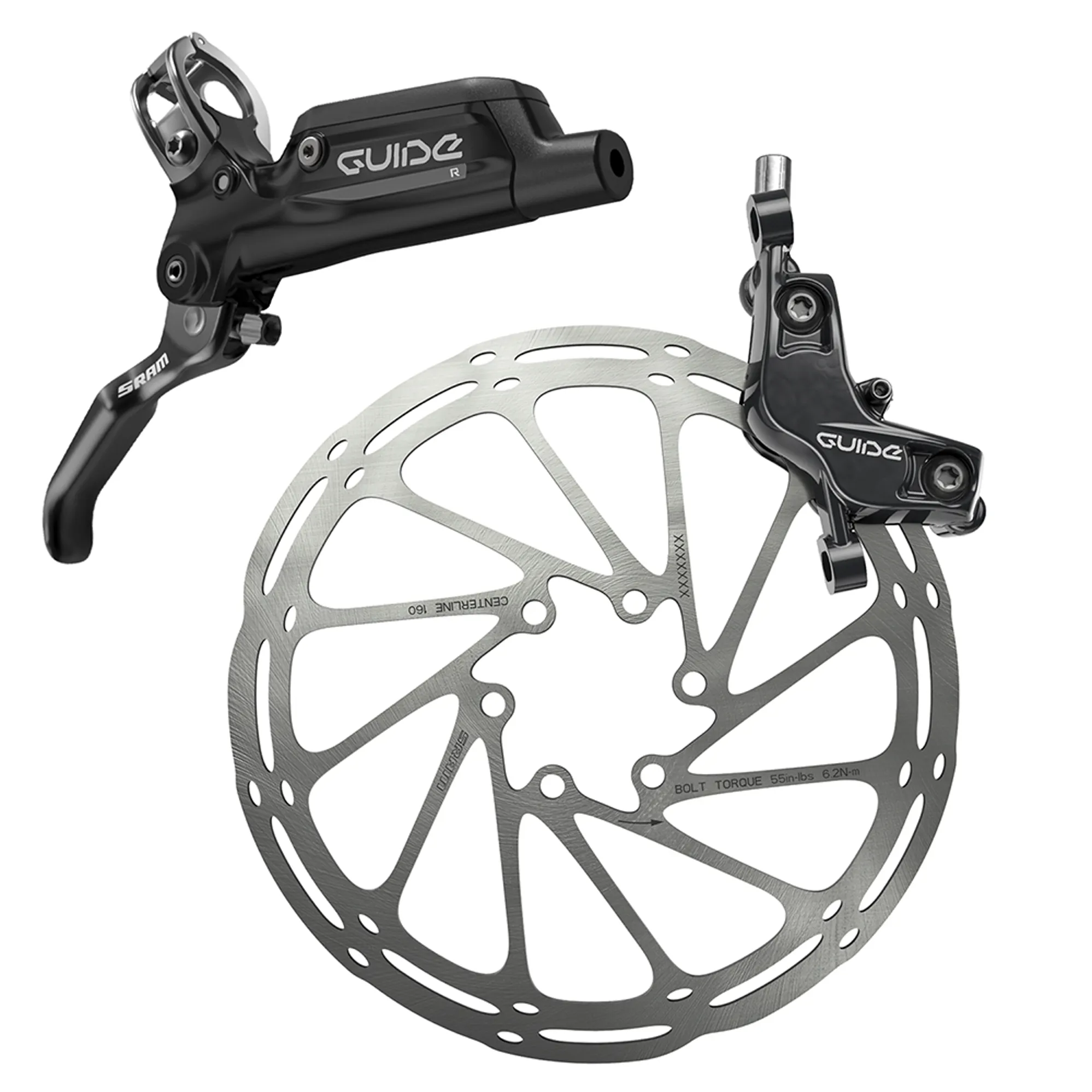 Sram Guide R Rebuild Kit SRAM Guide R Complete Hydraulic Brake Lever Assembly V2 in Black
