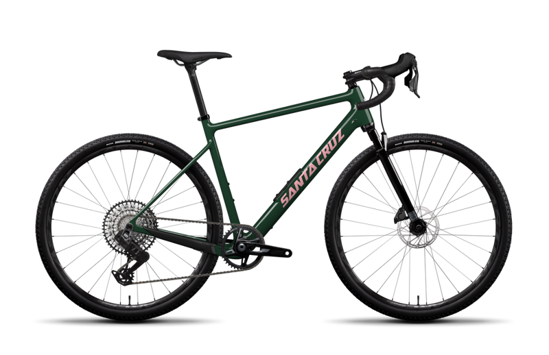 Santa Cruz Stigmata 4 CC Rival AXS Rudy Gravel Bike - Medium - Green