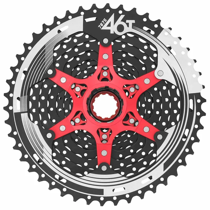 Sunrace CSMX8 11sp Cassette 11-46t in Silver-1