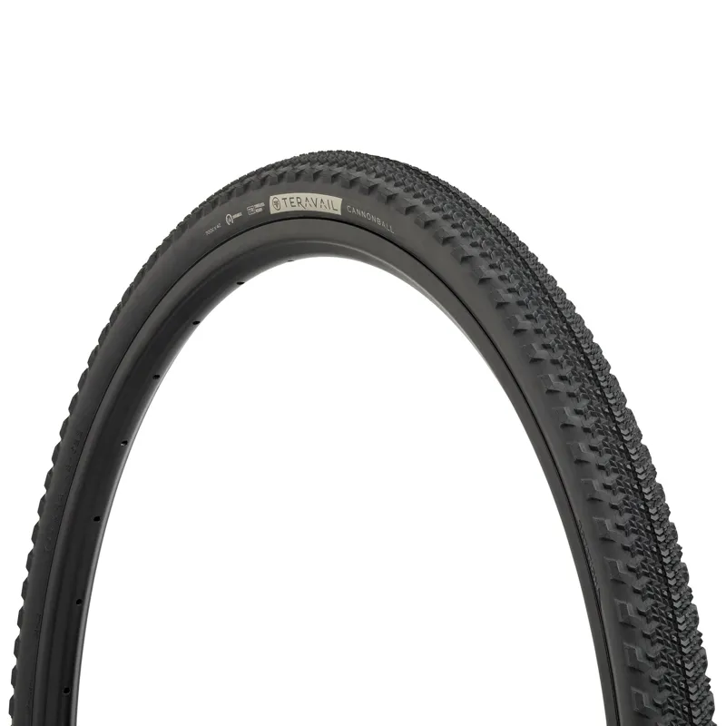 Teravail Cannonball Tire 650b x 40 Tubeless Folding Durable Fast Compound in Black and Tan-1