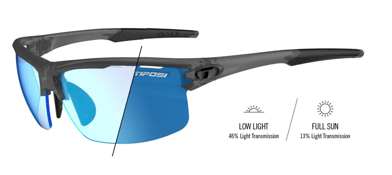 Tifosi Rivet Satin Vapor Sunglasses