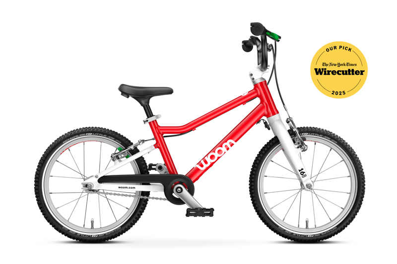 Woom Go 3 - 16 - Kids Bike - Woom Red
