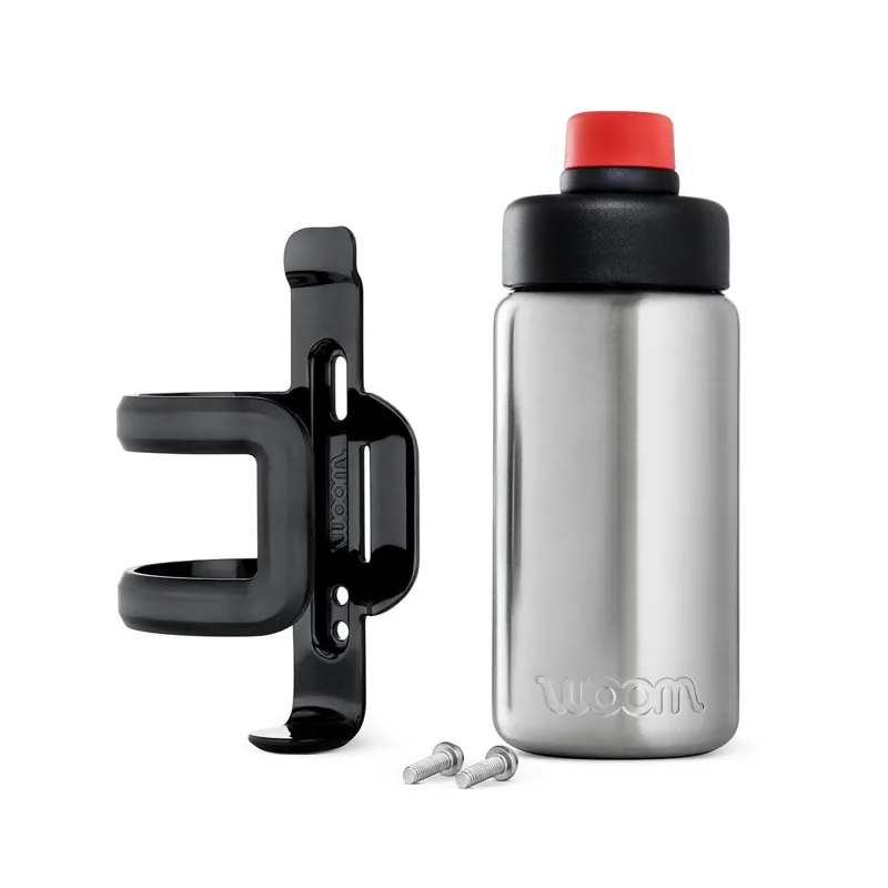Woom - Glug -  Stainless Steel Bottle with Cage
