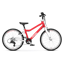 Woom Go 4 - 20 Kids Bike - Woom Red