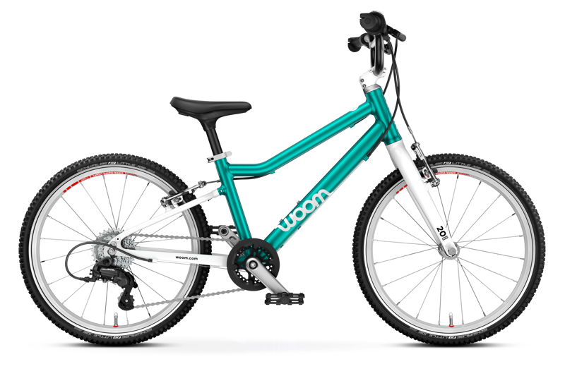 Woom Go 4 - 20 - Kids Bike - Metallic Turquoise