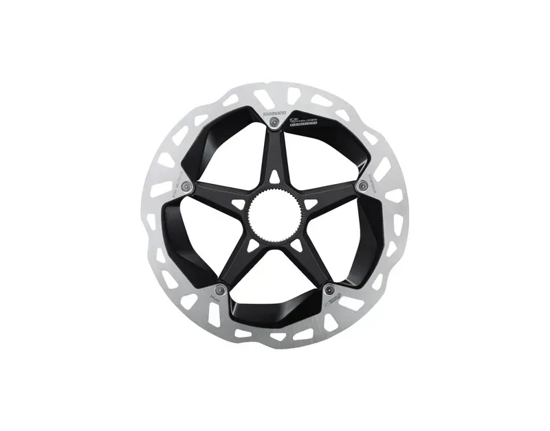 Shimano MT900 XTR Centerlock Rotor in Silver and Black