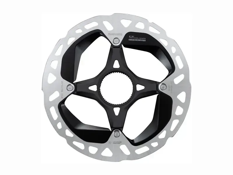 Shimano MT900 XTR Centerlock Rotor in Silver and Black-2