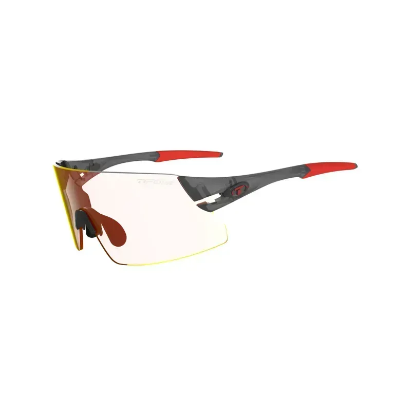 Tifosi Rail XC Foto Interchangeable Lens Sunglasses in Gray/Red