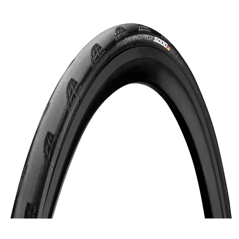 Continental Grand Prix 5000 All Season TR Tire - 700 X 28 Tubeless Folding Black BlackChili Vectran Breaker Lazergrip Black 700 x 28