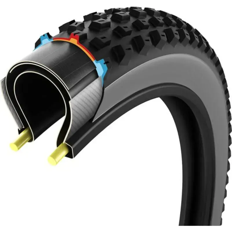 Vittoria Mezcal Tire - 700 X 44 Tubeless Folding  TNT G2. 0 Black/GREY 700 x 44-1